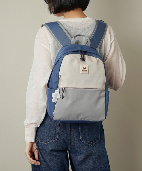 MOOMIN(ムーミン)の「【MOOMIN】(ムーミン) 軽量 はっ水加工 A4サイズ収納可能 RMNL-04(バックパック/リュック・レディース・ブラック/カーキ/レッド/グレー/チャコールグレー/グレイッシュブルー・FREE)」の13枚目の写真