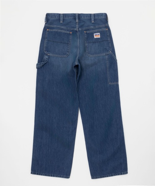 Wrangler(ラングラー)の「WRANGLER CARPENTAR PANTS(デニムパンツ・メンズ・インディゴブルー/ストライプ/ワンウォッシュ・S/M/L/XL)」の1枚目の写真
