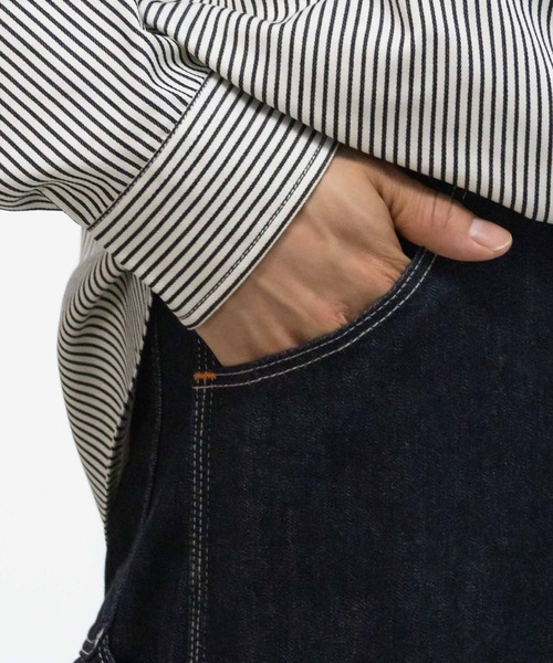 Wrangler(ラングラー)の「WRANGLER CARPENTAR PANTS(デニムパンツ・メンズ・インディゴブルー/ストライプ/ワンウォッシュ・S/M/L/XL)」の15枚目の写真