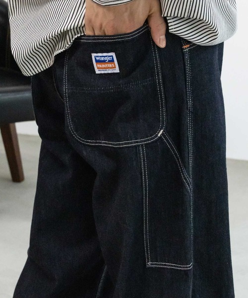 Wrangler(ラングラー)の「WRANGLER CARPENTAR PANTS(デニムパンツ・メンズ・インディゴブルー/ストライプ/ワンウォッシュ・S/M/L/XL)」の16枚目の写真