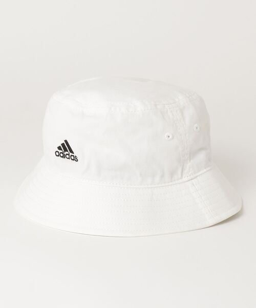 adidas（アディダス）の「adidas/アディダス キッズ ハット HAT ADS BOS OC BUCKET H 117111701（ハット・キッズ・ホワイト/ブラック・56cm）」の2枚目の写真