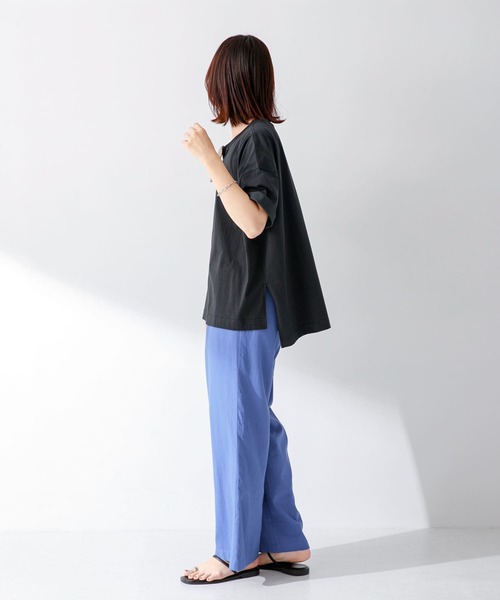 SHELTECH（シェルテック）の「『別注』SHELTECH×Sonny Label　オーバーサイズTシャツ（Tシャツ/カットソー・レディース・ブラック/オフホワイト/チャコールグレー・FREE）」の14枚目の写真