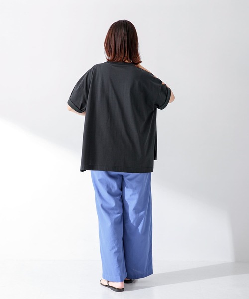 SHELTECH（シェルテック）の「『別注』SHELTECH×Sonny Label　オーバーサイズTシャツ（Tシャツ/カットソー・レディース・ブラック/オフホワイト/チャコールグレー・FREE）」の15枚目の写真