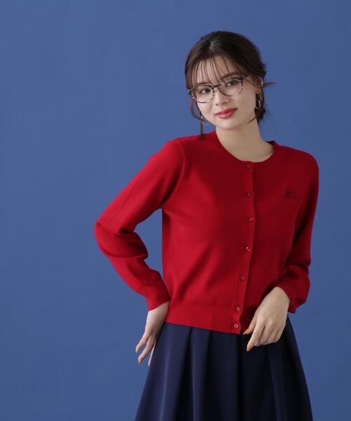 PROPORTION BODY DRESSING(プロポーションボディドレッシング)の「ポイント刺繍ニットカーディガン / 1214274601(カーディガン/ボレロ・レディース・レッド/ホワイト/ブルー・FREE)」の15枚目の写真
