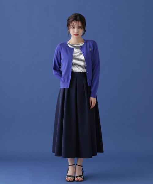 PROPORTION BODY DRESSING(プロポーションボディドレッシング)の「ポイント刺繍ニットカーディガン / 1214274601(カーディガン/ボレロ・レディース・レッド/ホワイト/ブルー・FREE)」の5枚目の写真