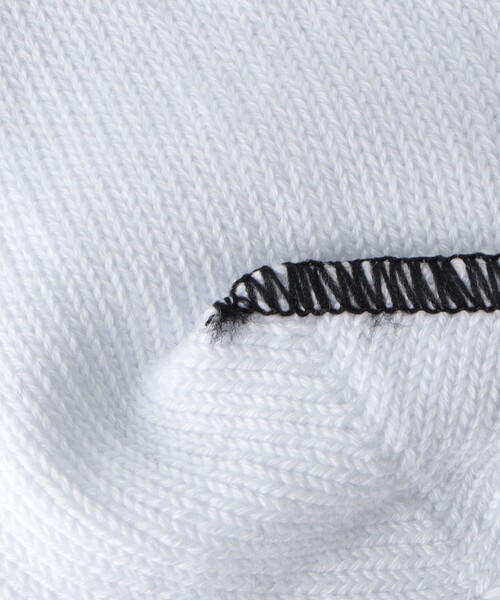 MONKEY TIME（モンキータイム）の「ロック ソーイング ソックス（ソックス/靴下・メンズ・ブラック/ホワイト・FREE）」の3枚目の写真