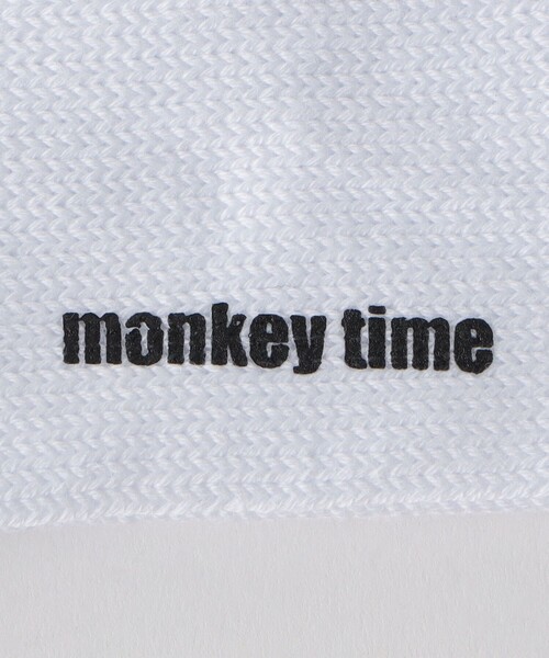 MONKEY TIME（モンキータイム）の「ロック ソーイング ソックス（ソックス/靴下・メンズ・ブラック/ホワイト・FREE）」の4枚目の写真