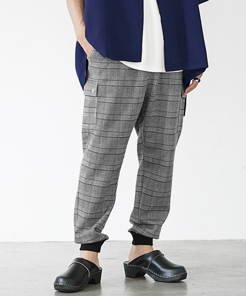 MinoriTY(マイノリティ)の「【MinoriTY】接触冷感サルエルジョガーパンツ スウェットパンツ 夏用 メンズ ワイドパンツ ルームウェア(スウェットパンツ・メンズ・杢グレー/ブラウン系その他/カーキ/グレー系その他/ブラック・M/S/XL/L)」の3枚目の写真