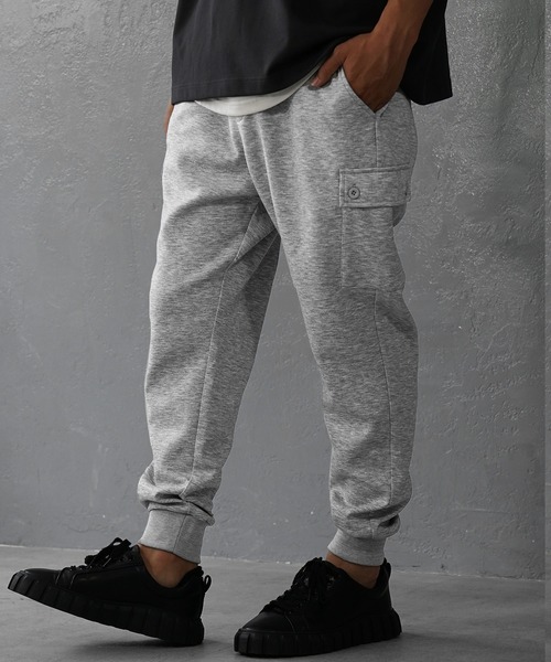 MinoriTY(マイノリティ)の「【MinoriTY】接触冷感サルエルジョガーパンツ スウェットパンツ 夏用 メンズ ワイドパンツ ルームウェア(スウェットパンツ・メンズ・杢グレー/ブラウン系その他/カーキ/グレー系その他/ブラック・M/S/XL/L)」の7枚目の写真