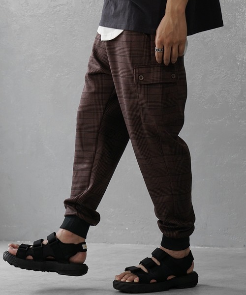 MinoriTY(マイノリティ)の「【MinoriTY】接触冷感サルエルジョガーパンツ スウェットパンツ 夏用 メンズ ワイドパンツ ルームウェア(スウェットパンツ・メンズ・杢グレー/ブラウン系その他/カーキ/グレー系その他/ブラック・M/S/XL/L)」の15枚目の写真