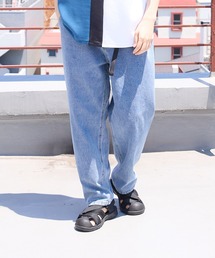 LAKOLE | ベルトウォッシュデニムパンツ/126824(デニムパンツ)