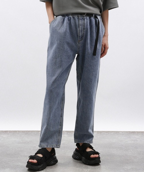 LAKOLE（ラコレ）の「ベルトウォッシュデニムパンツ/126824（デニムパンツ・メンズ・ライトブルー/グレー・MEDIUM/LARGE/SMALL）」の14枚目の写真