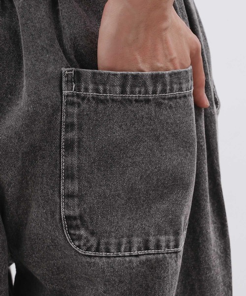 LAKOLE（ラコレ）の「ベルトウォッシュデニムパンツ/126824（デニムパンツ・メンズ・ライトブルー/グレー・MEDIUM/LARGE/SMALL）」の7枚目の写真