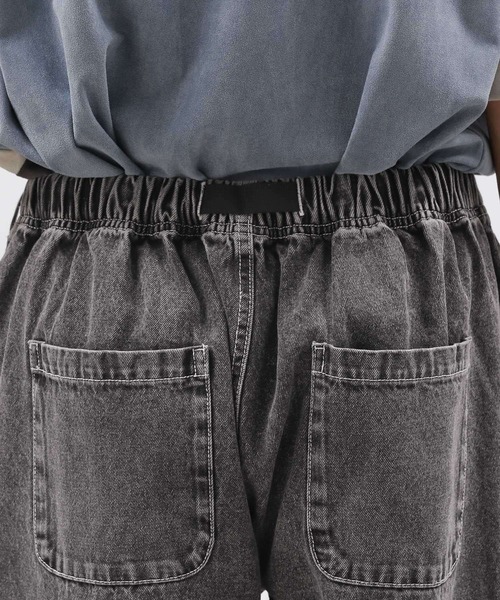 LAKOLE（ラコレ）の「ベルトウォッシュデニムパンツ/126824（デニムパンツ・メンズ・ライトブルー/グレー・MEDIUM/LARGE/SMALL）」の6枚目の写真