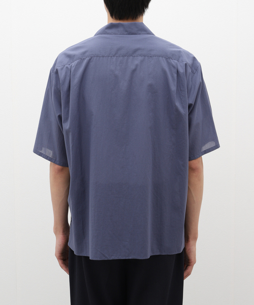 EDIFICE LA BOUCLE（エディフィスラブークル）の「LA BOUCLE (ラブークル) Combed ローン オープンカラー シャツ（シャツ/ブラウス・メンズ・ピンク/イエロー/ブルー・2/3）」の7枚目の写真