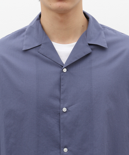 EDIFICE LA BOUCLE（エディフィスラブークル）の「LA BOUCLE (ラブークル) Combed ローン オープンカラー シャツ（シャツ/ブラウス・メンズ・ピンク/イエロー/ブルー・2/3）」の8枚目の写真