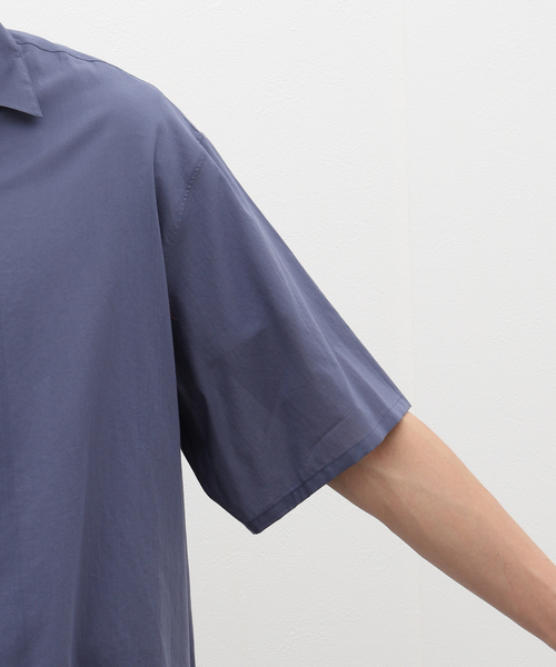 EDIFICE LA BOUCLE（エディフィスラブークル）の「LA BOUCLE (ラブークル) Combed ローン オープンカラー シャツ（シャツ/ブラウス・メンズ・ピンク/イエロー/ブルー・2/3）」の10枚目の写真