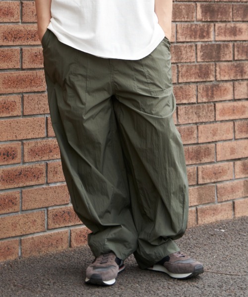 POWER TO THE PEOPLE（パワートゥーザピープル）の「ワッシャーナイロン バルーンパンツ（その他パンツ・メンズ・ベージュ/オリーブ/ブラック・M/L）」の20枚目の写真