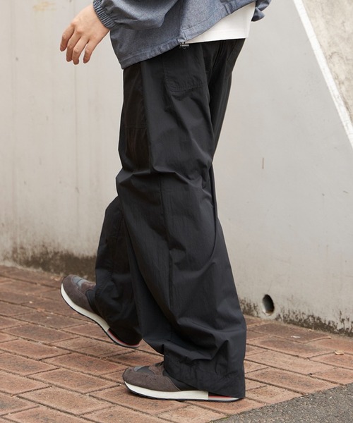 POWER TO THE PEOPLE（パワートゥーザピープル）の「ワッシャーナイロン バルーンパンツ（その他パンツ・メンズ・ベージュ/オリーブ/ブラック・M/L）」の6枚目の写真