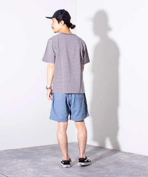【国内発送】STONE  水陸両用 ナイロン スイムショーツ Beach & Festival】撥水 ナイロンウェービングベルトショーツ