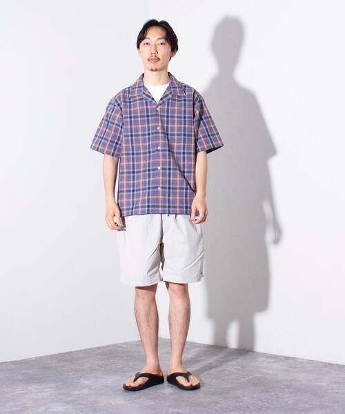NANGA（ナンガ）の「【NANGA/ナンガ】ナイロン イージーショーツ スイムショーツ 水陸両用（その他パンツ・メンズ・アイボリー/ブラック/ライトブルー・M/L）」の4枚目の写真