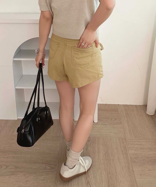 apres jour(アプレジュール)の「【apres jour mimi】アソートラップライクスカパン【ZOZOTOWN限定アイテム】(デニムパンツ・レディース・ブルー系その他/ベージュ系その他・X-LARGE/フリー)」の7枚目の写真