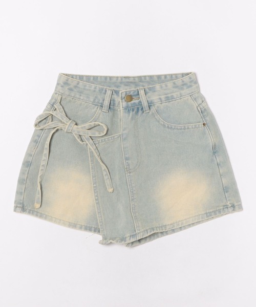 apres jour(アプレジュール)の「【apres jour mimi】アソートラップライクスカパン【ZOZOTOWN限定アイテム】(デニムパンツ・レディース・ブルー系その他/ベージュ系その他・X-LARGE/フリー)」の16枚目の写真