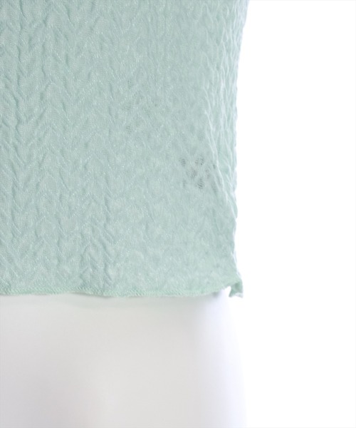 clear（クリア）の「フロントリボンメローカットソートップス（Tシャツ/カットソー・レディース・ミント/ブラック/アイボリー・F）」の4枚目の写真