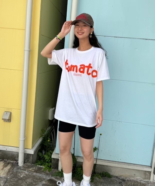 THEATRE PRODUCTS（シアタープロダクツ）の「ベジタブルTシャツ-tomato-（Tシャツ/カットソー・レディース・ホワイト・FREE）」の17枚目の写真