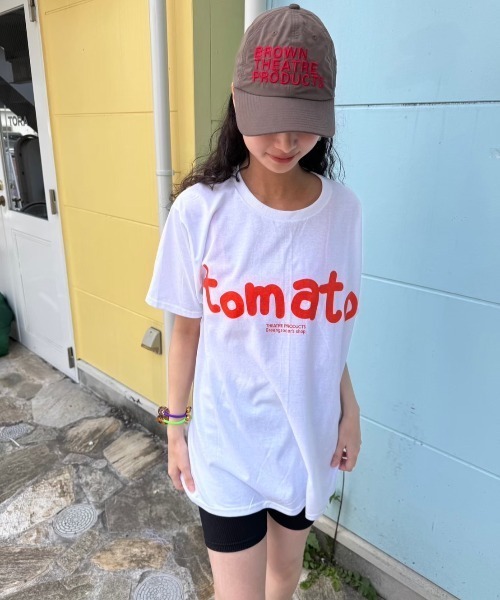 THEATRE PRODUCTS（シアタープロダクツ）の「ベジタブルTシャツ-tomato-（Tシャツ/カットソー・レディース・ホワイト・FREE）」の19枚目の写真