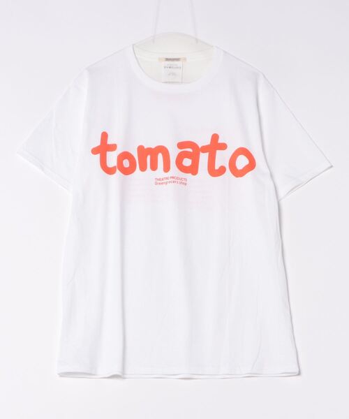THEATRE PRODUCTS（シアタープロダクツ）の「ベジタブルTシャツ-tomato-（Tシャツ/カットソー・レディース・ホワイト・FREE）」の20枚目の写真
