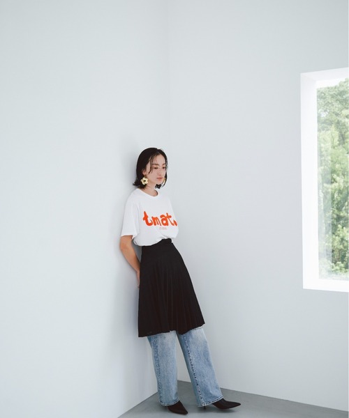 THEATRE PRODUCTS（シアタープロダクツ）の「ベジタブルTシャツ-tomato-（Tシャツ/カットソー・レディース・ホワイト・FREE）」の4枚目の写真