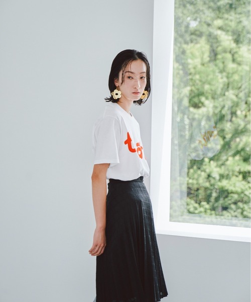 THEATRE PRODUCTS（シアタープロダクツ）の「ベジタブルTシャツ-tomato-（Tシャツ/カットソー・レディース・ホワイト・FREE）」の6枚目の写真