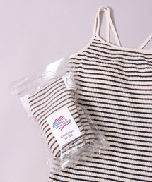 BAYBLO（ベイブロ）の「(LK)【JEMORGAN】【パックT】小花柄 & ボーダー柄 ワッフル キャミソール(カップ付き)（キャミソール）」