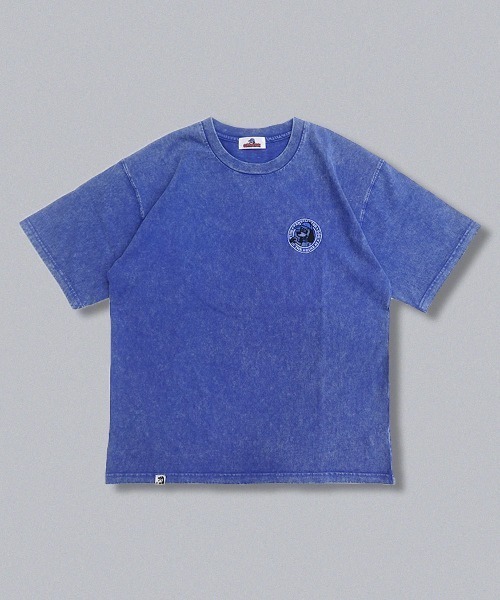 centimeter(センチメーター)の「pigment circle logo tee(Tシャツ/カットソー・メンズ・ブルー/ブラック/ホワイト・MEDIUM/LARGE/X-LARGE)」の12枚目の写真
