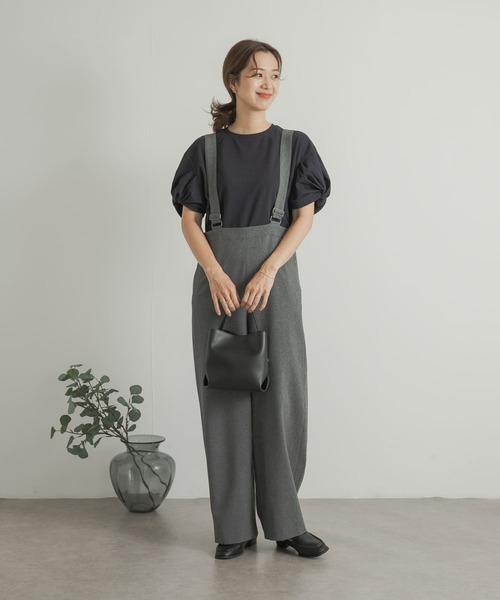 URBAN RESEARCH DOORS(アーバンリサーチドアーズ)の「ツイストスリーブプルオーバー(Tシャツ/カットソー・レディース・ネイビー/オフホワイト・MEDIUM)」の19枚目の写真
