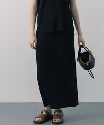 saloon | SALOON(サルーン)/ニットIラインスカート【セットアップ可】(スカート)