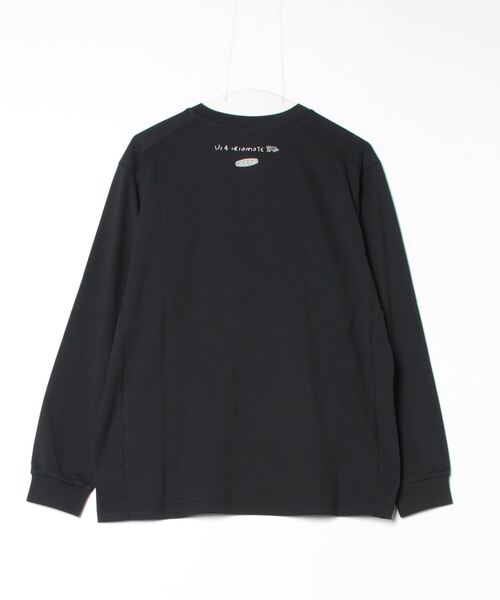 KEEN(キーン)の「US4 HARVEST SANSHIN LS TEE / US4 ハーベスト サンシン ロングスリーブ ティー / 長袖Tシャツ(Tシャツ/カットソー・メンズ・ブラック・M/XL/L/S)」の2枚目の写真
