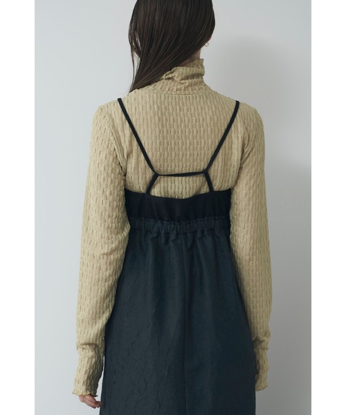 Limue（リミュ）の「カットレーストップス（Tシャツ/カットソー・レディース・イエロー/アイボリー/ブラック・FREE）」の19枚目の写真