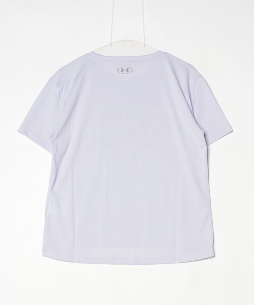 UNDER ARMOUR（アンダーアーマー）の「アンダーアーマー  UAテック グラフィック Tシャツ（Tシャツ/カットソー・レディース・ライラック/ブラック・S/M/L）」の3枚目の写真