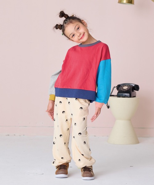 HOGAN RANCH WEAR（ホーガンランチウエア）の「パイルキャンディロングパンツ（その他パンツ・キッズ・ミント/グリーン/ピンク/レッド/ライトブルー/オフホワイト・80/90/100/110/120）」の19枚目の写真