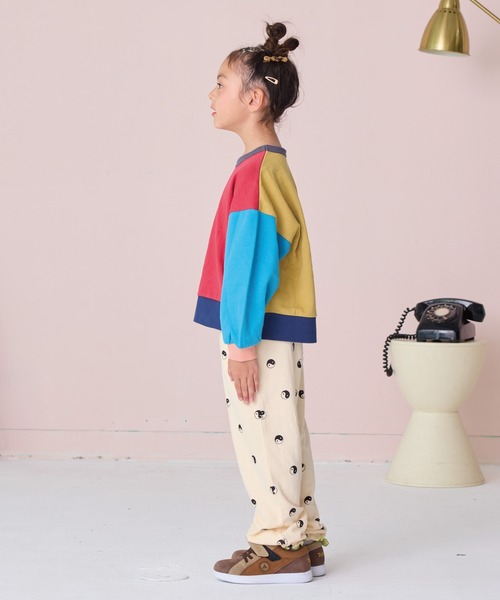 HOGAN RANCH WEAR（ホーガンランチウエア）の「パイルキャンディロングパンツ（その他パンツ・キッズ・ミント/グリーン/ピンク/レッド/ライトブルー/オフホワイト・80/90/100/110/120）」の20枚目の写真