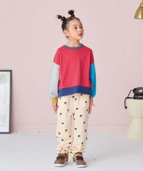 HOGAN RANCH WEAR（ホーガンランチウエア）の「パイルキャンディロングパンツ（その他パンツ・キッズ・ミント/グリーン/ピンク/レッド/ライトブルー/オフホワイト・80/90/100/110/120）」の21枚目の写真