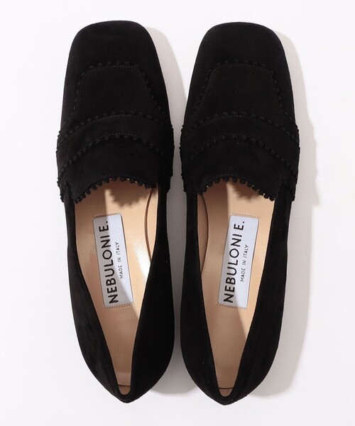 10月19日まで【試着のみ】　NEBULONI E. ローファー38 スウェード NEBULONI E（ネブローニ）の「NEBULONI E. スエードローファー