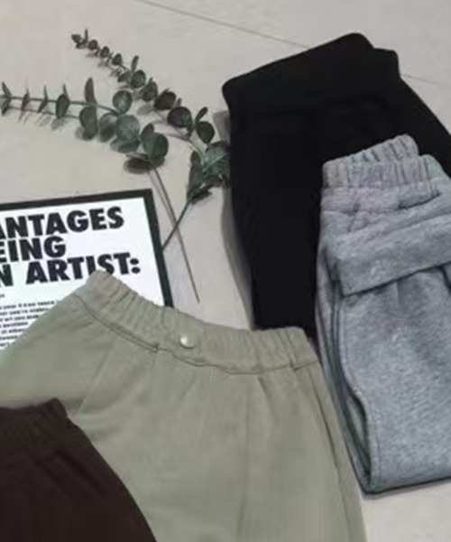 aimoha（アイモハ）の「【aimoha-KIDS-】スウェットパンツ（スウェットパンツ・キッズ・グレー/ブラック/チョコ/ダークグレー・90/100/110/120/130）」の7枚目の写真