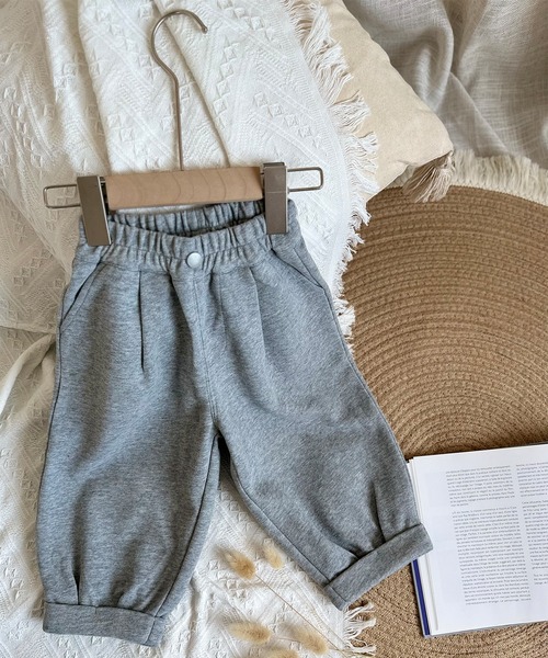 aimoha（アイモハ）の「【aimoha-KIDS-】スウェットパンツ（スウェットパンツ・キッズ・グレー/ブラック/チョコ/ダークグレー・90/100/110/120/130）」の12枚目の写真