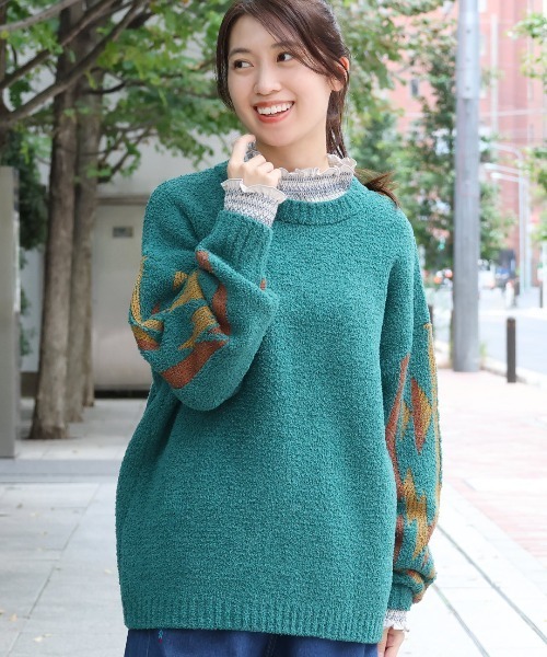 モールナバホニットプルオーバー（ニット/セーター）｜チチカカ（チチカカ） pattayablatt.com