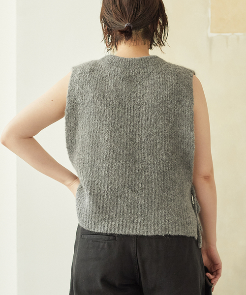 品質検査済 セール】ROBERTO COLLINA/ロベルトコリーナ 別注 ROUND/N ベスト トップス