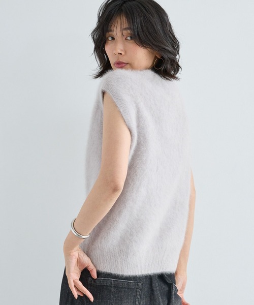 バンヤードストーム　FOXカシミヤベスト グレー　新品未使用 BARNYARDSTORM（バンヤードストーム）の「BARNYARDSTORM / FOX