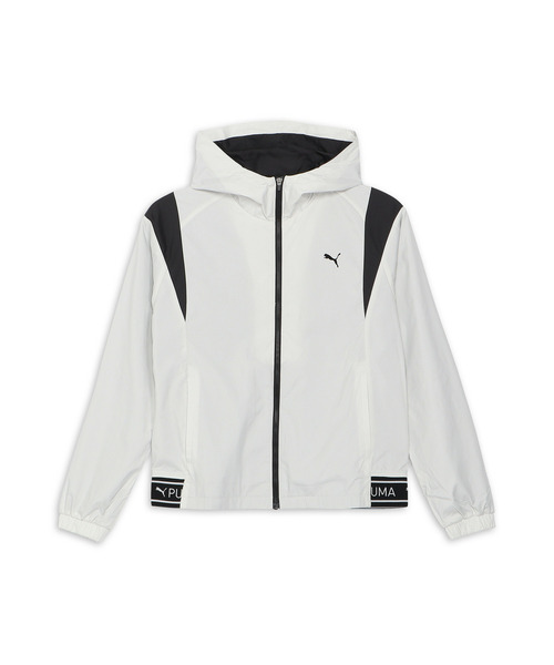 PUMA（プーマ）の「PUMA プーマ ウィメンズ トレーニング FOUNDATION ブラッシュド トリコット ウ（ブルゾン・レディース・ブラック/グレー系その他・LARGE/MEDIUM/SMALL/X-LARGE）」の6枚目の写真